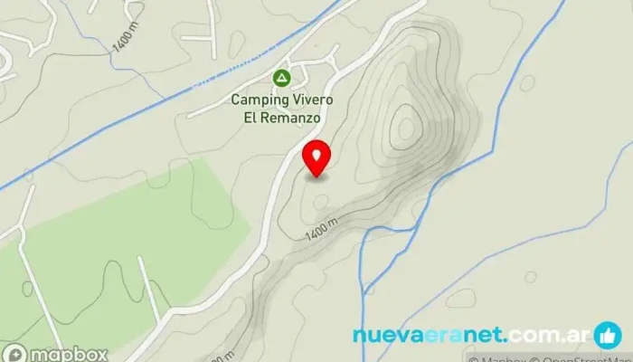 mapa de Valle de Calingasta Hondonada en San Juan