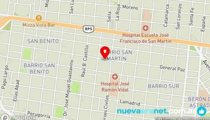 mapa de Venta De Antiguedades Tienda de antigüedades en Corrientes