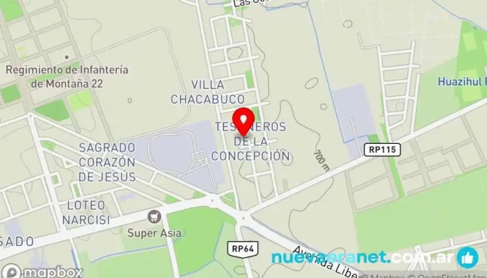 mapa de Venta de bebidas 