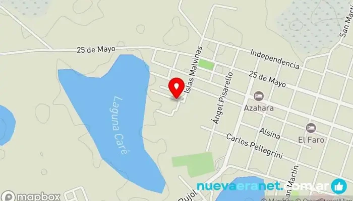 mapa de Venta de Casa Constructor en Saladas
