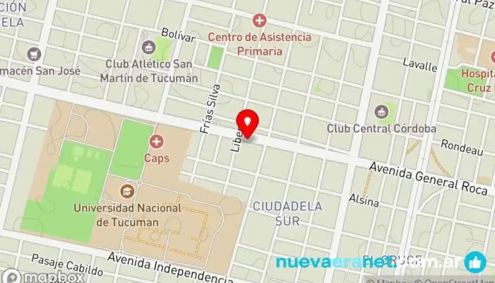 mapa de Venturi | San Miguel de Tucumán Comercio en San Miguel de Tucumán