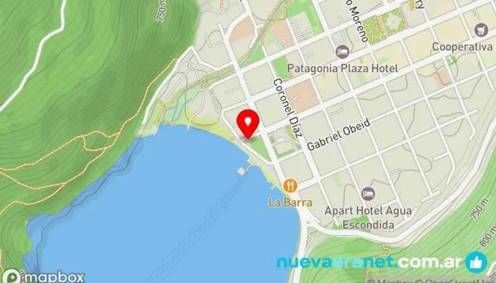 mapa de Vieja Deli Restaurante en San Martín de los Andes