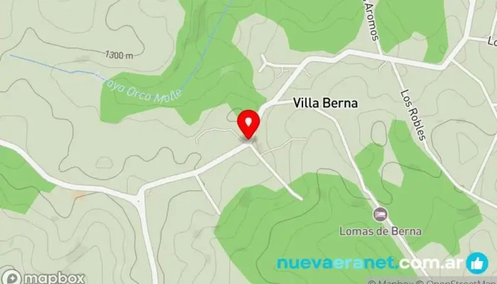 mapa de Villa Berna  en Villa Berna