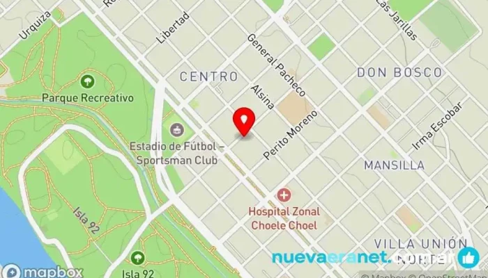 mapa de Vintage café resto Cafetería en Choele-choel