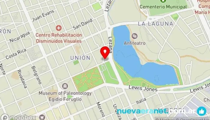 mapa de Vintage tienda de pan Panadería en Trelew