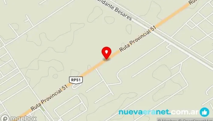 mapa de Vivero La Floresta Centro de jardinería, Jardín, Paisajista, Tienda de suministros para paisajismo, Servicio de jardinería, Vivero mayorista en La Banda