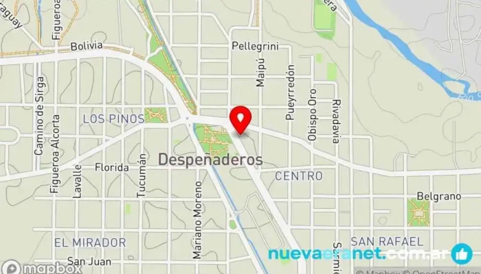 mapa de Zarate & Medina Diaz Agencia inmobiliaria en Despeñaderos